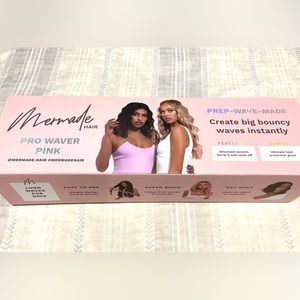 MERMADE PRO HAIR WAVER - 1.25" PINK